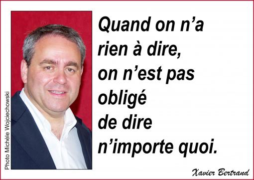 Quand on n'a rien à dire ...