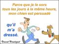 Question de dressage...