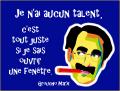 Question de talent...