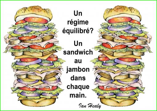 Régime équilibré.