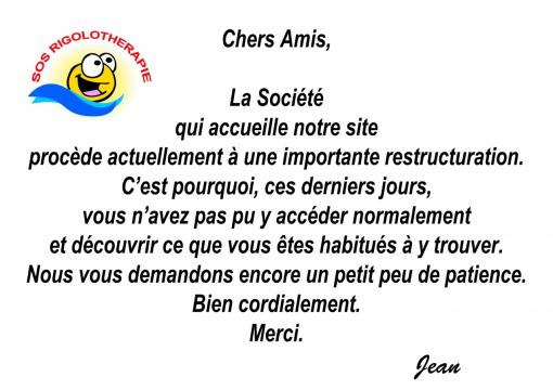 Restructuration.