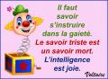 Savoir s'instruire...