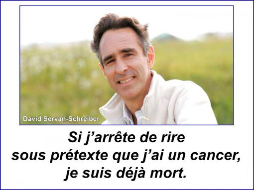 Si j'arrête de rire...