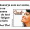 Sur scène...