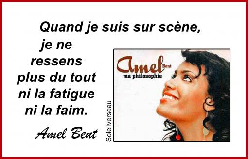 Sur scène...