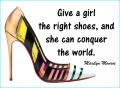 The right shoes...