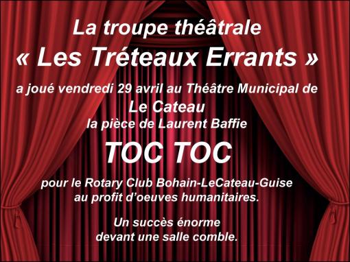 TOC TOC à Le Cateau...