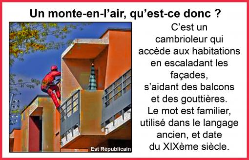 Un monte-en-l'air...