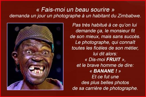 Un sourire du Zimbabwé...