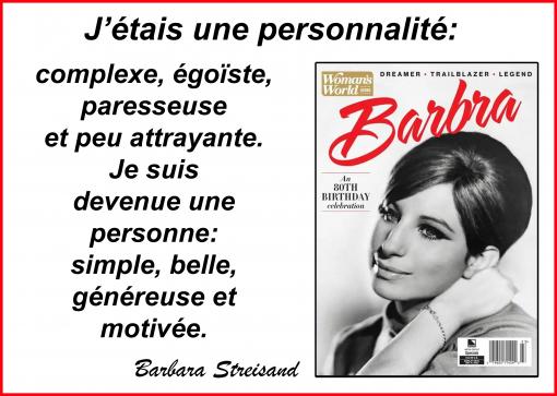 Une belle personne...