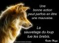 Une bonne action...