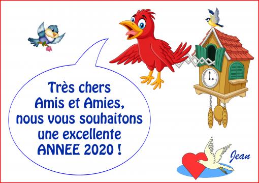 Une excellente Année 2020 !