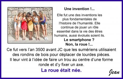 Une invention...