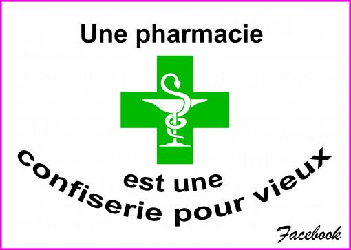 Une pharmacie...