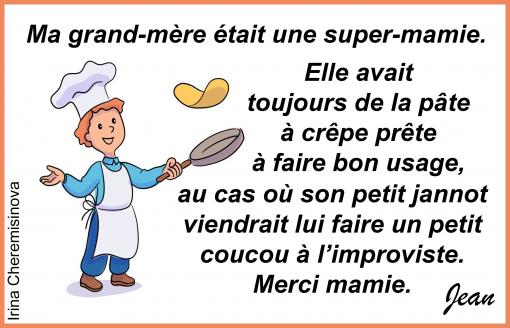 Une super mamie...