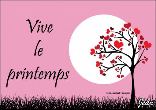 Vive le printemps !