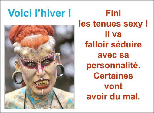 Voici l'hiver...