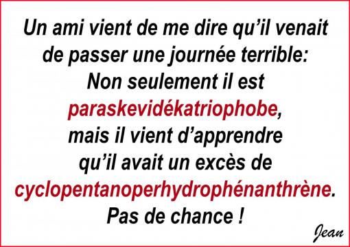 Vraiment pas de chance !